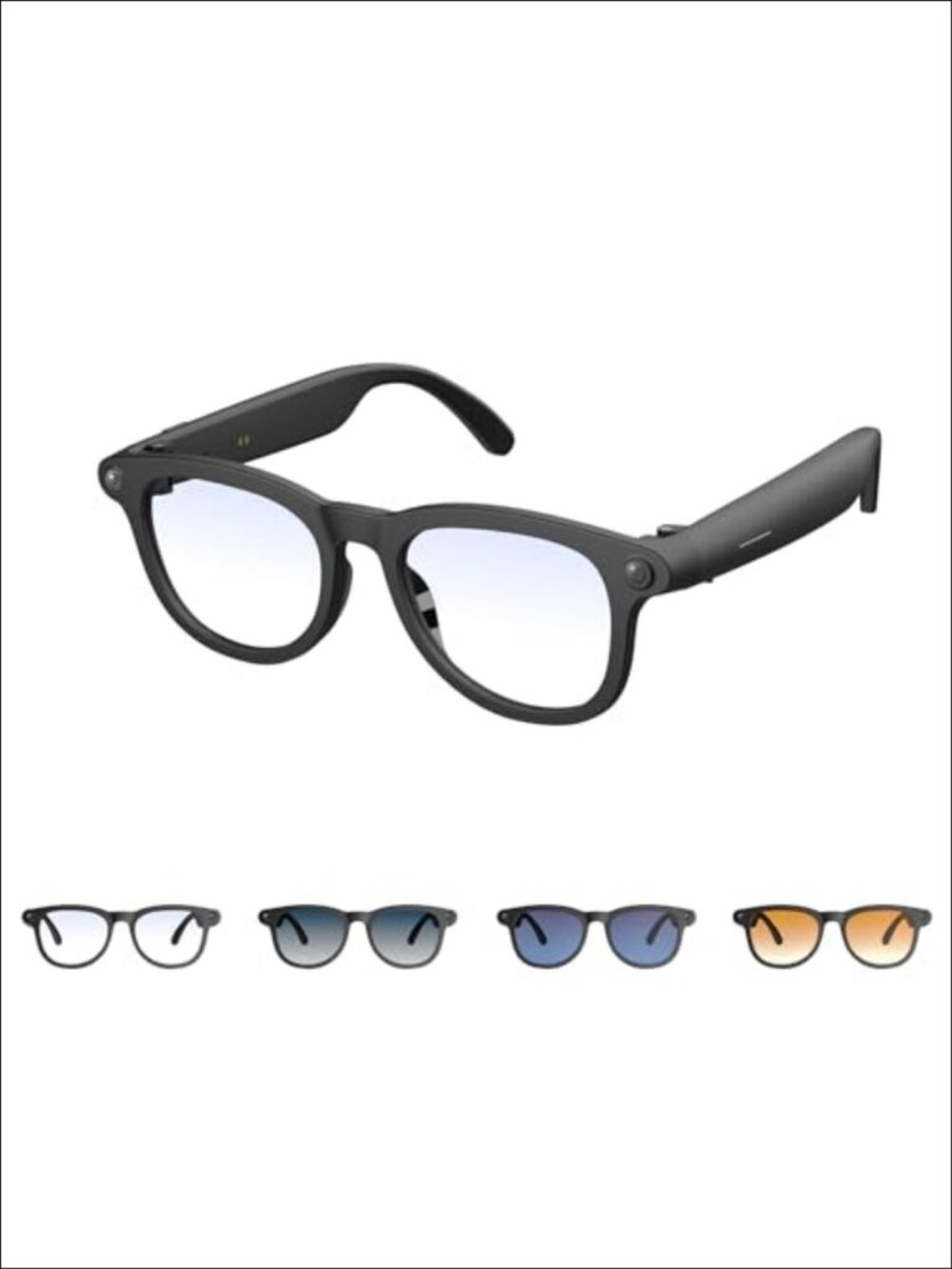 Smart Glasses HD Camera Video Recorder AI Translation Bluetooth Calls